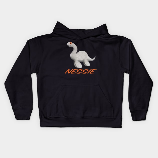 Nessie Kids Hoodie by Wickedcartoons